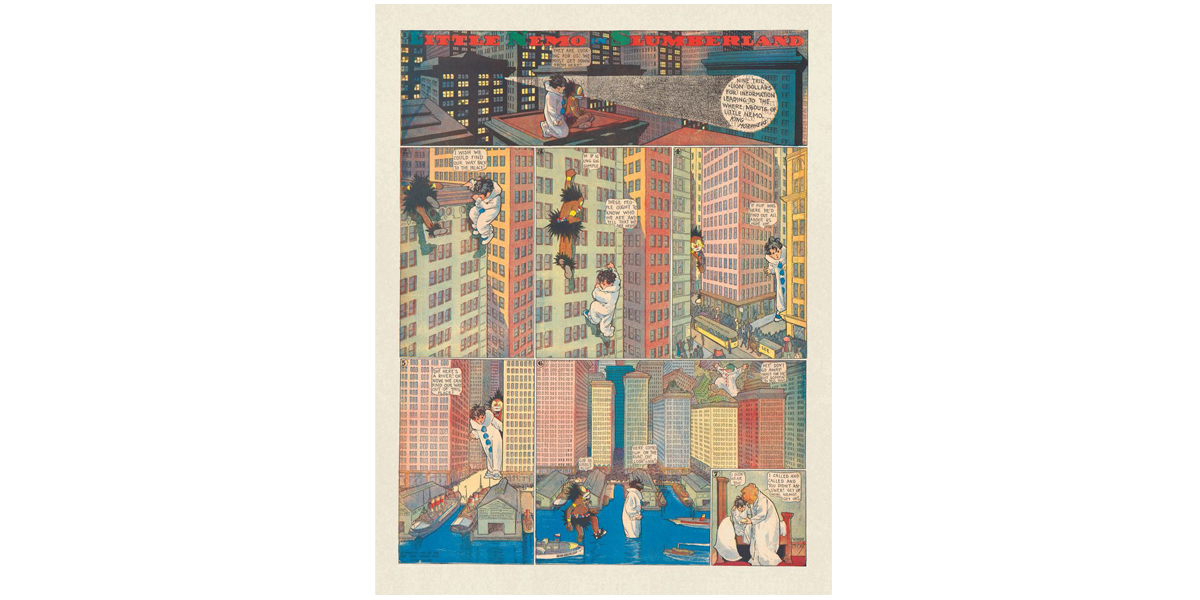 Winsor McCay, Little Nemo in Slumberland, The New York Herald, 29 septembre 1907.