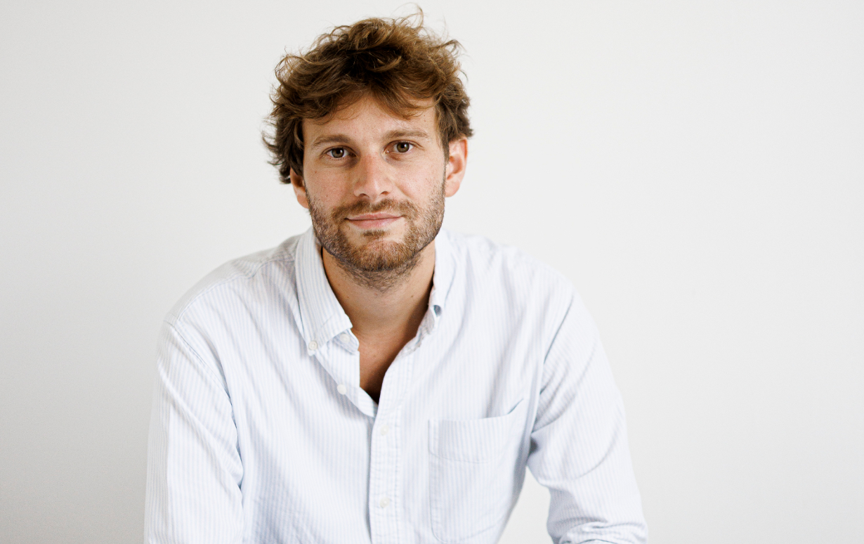 Marius Chambrun, jeune professeur de philosophie dans le Val-d’Oise. ©&nbsp;Stéphanie Lacombe pour Philosophie magazine.