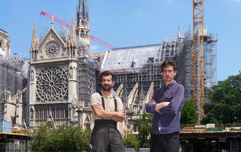 La flèche du temps, reportage au cœur du chantier de Notre-Dame de Paris