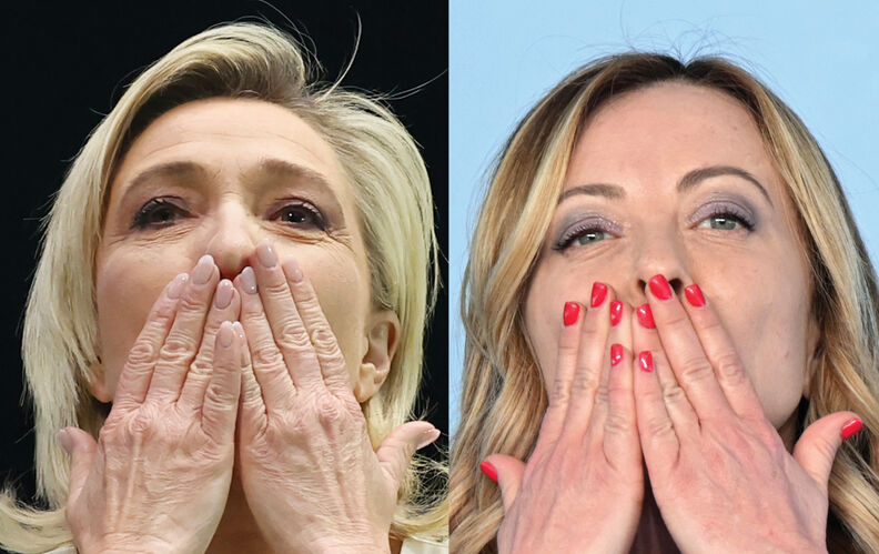 Marine Le Pen sera-t-elle la nouvelle Giorgia Meloni ? La chronique de Michel Eltchaninoff
