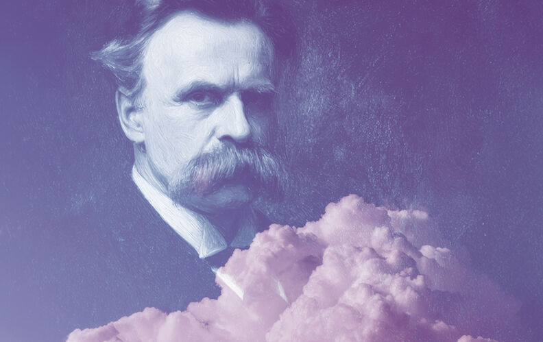 “Selon Nietzsche, nous ne sommes que des fragments de poussière ballottés dans le grand sablier du temps qui se retourne éternellement” Anne Merker présente le concept d’“éternel retour”
