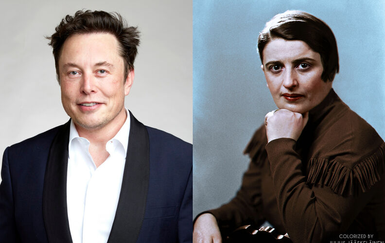 “Ni dieux ni rois, seulement les hommes” : quand Elon Musk cite implicitement la philosophe Ayn Rand
