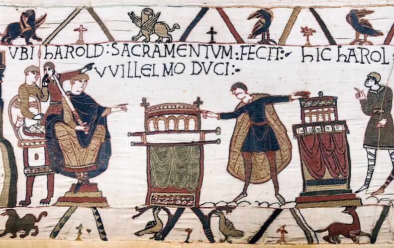 La tapisserie de Bayeux : simple broderie ou arme de guerre ?