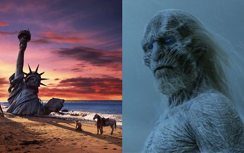 De La Planète des singes à Game of Thrones. L'humanité aussi est mortelle
