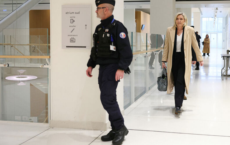 Marine Le Pen, la justice et le politique