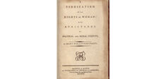 Mary Wollstonecraft, “Défense des droits de la femme”