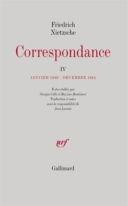 Correspondance (Tome 4-Janvier 1880 - Décembre 1884)