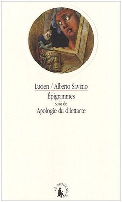 Epigrammes suivi de Apologie du dilettante