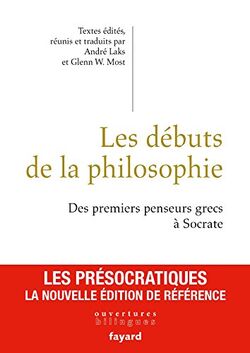 Les débuts de la philosophie