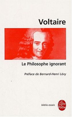 Le Philosophe ignorant
