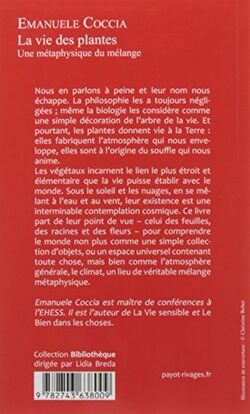 La vie des plantes : Une métaphysique du mélange