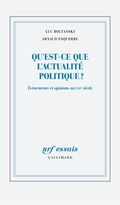Qu’est-ce que l’actualité politique ? 