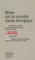 Mémo sur la nouvelle classe écologique 