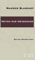 Notes sur Heidegger