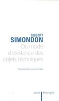 Du mode d'existence des objets techniques