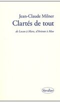 Clartés de tout : De Lacan à Marx, d'Aristote à Mao