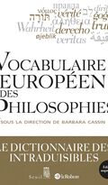 Vocabulaire européen des philosophies 