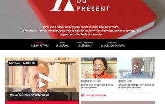 Les Archives du présent: un nouveau média d’idées