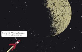 La conquête spatiale vue par Hergé : une aventure éthique
