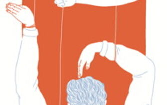 Une laisse extensible