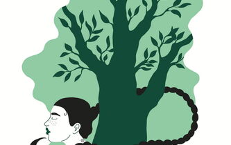 Au milieu d’une forêt