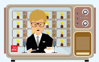 Le “20 heures”. L’actualité sacro-sainte