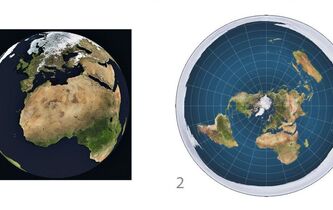 La Terre est plate comme une orange
