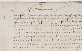 La lettre de Charles Quint ou la passion du (dé)cryptage