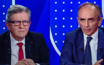 Mélenchon-Zemmour : un duel de références plutôt qu’un débat d’idées 