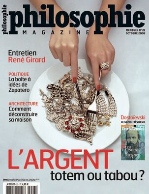 Philosophie magazine n°23 - septembre 2008